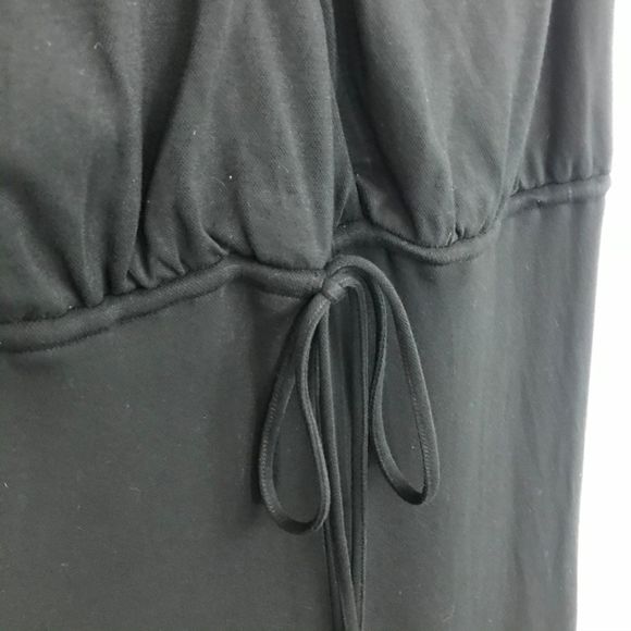 Chelsea28 Faux Wrap Jumpsuit Black S NWOT - Picture 3 of 5